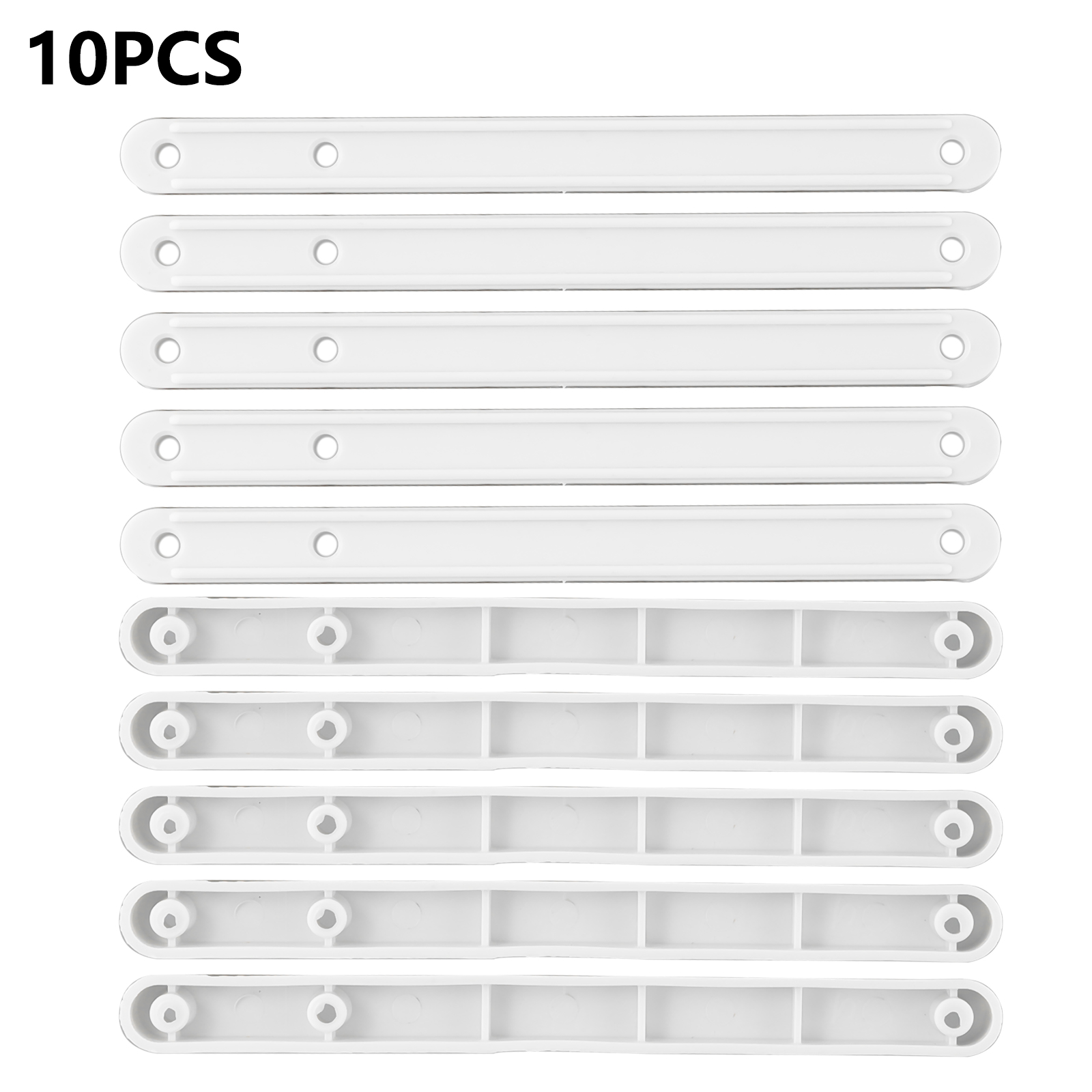 Furniture Rails Hardware - 10 adet çekme rayı plastik çekmece