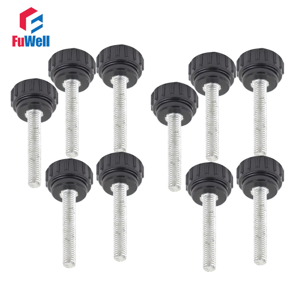 Furniture Screw Type - 10 adet M4 Konu 15mm Kafa