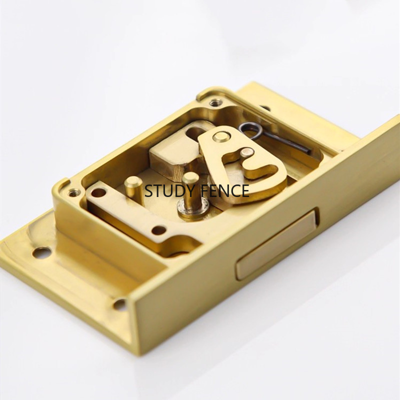 Furniture Hardware Accessories - 1 adet antika Metal çekmece kilidi