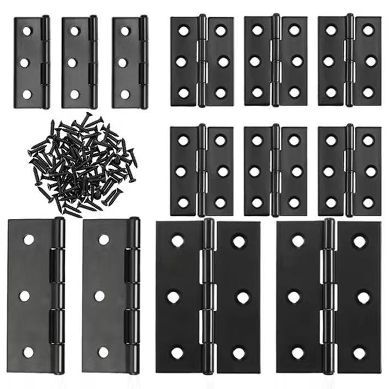 Furniture Hardware Fixing Screws - WV Siyah Kapı Menteşeleri Paslanmaz Çelik