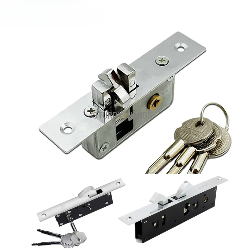 Furniture Sliding Door Hardware - Alaşım pin kilidi sürgülü kapı görünmez