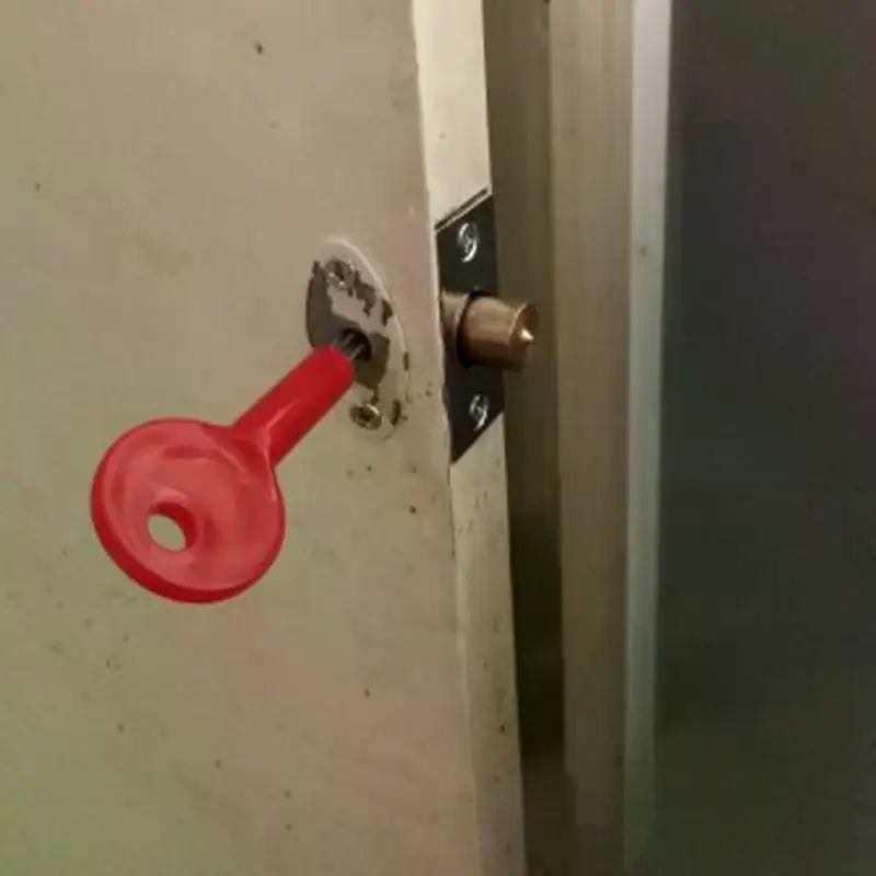 Furniture Hardware Accessories - Paslanmaz Çelik Boru Kilidi Görünmez Gömme