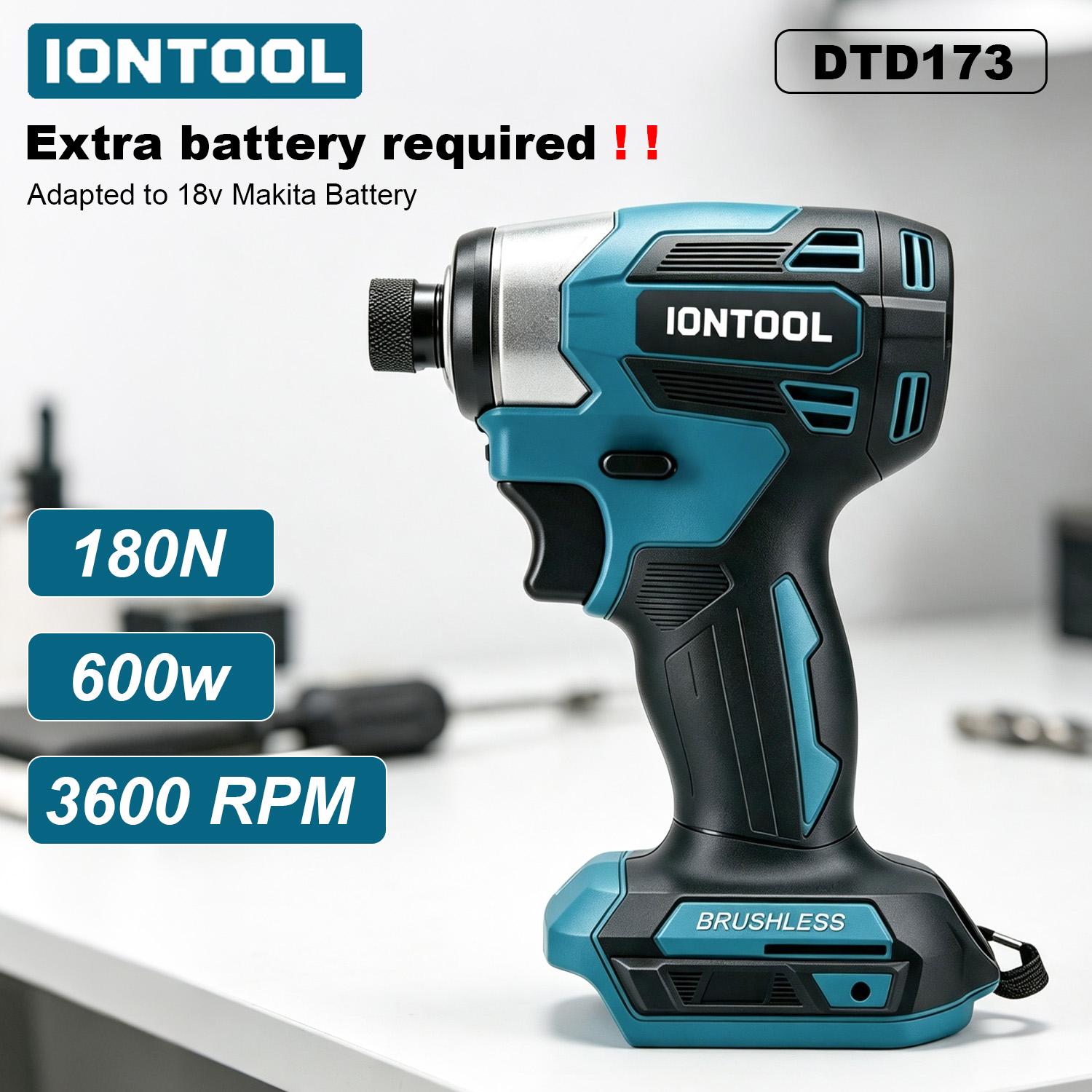 IONTOOL 180N 3600RPM 18V Akülü - Furniture Joinery Hardware incelemesi ve fiyatı
