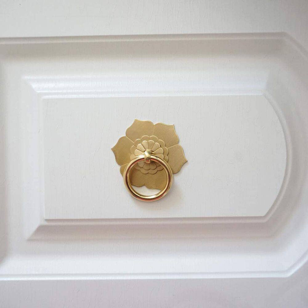 Çiçek Desenli Pirinç Dolap Kap - Furniture Hardware Drop Pulls incelemesi ve fiyatı