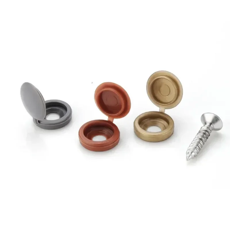 Menteşeli Plastik vidalı kapak - Furniture Hardware Fixing Screws incelemesi ve fiyatı