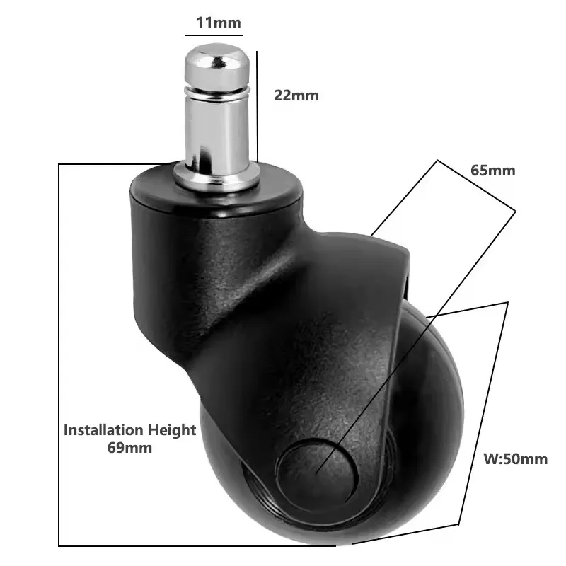 (5 Paket) 2 İnç Top Tipi Mobil - Furniture Screw Type incelemesi ve fiyatı