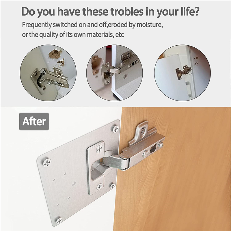 KAK 8 adet Menteşe Tamir Plaka - Furniture Hardware Fixing Screws incelemesi ve fiyatı