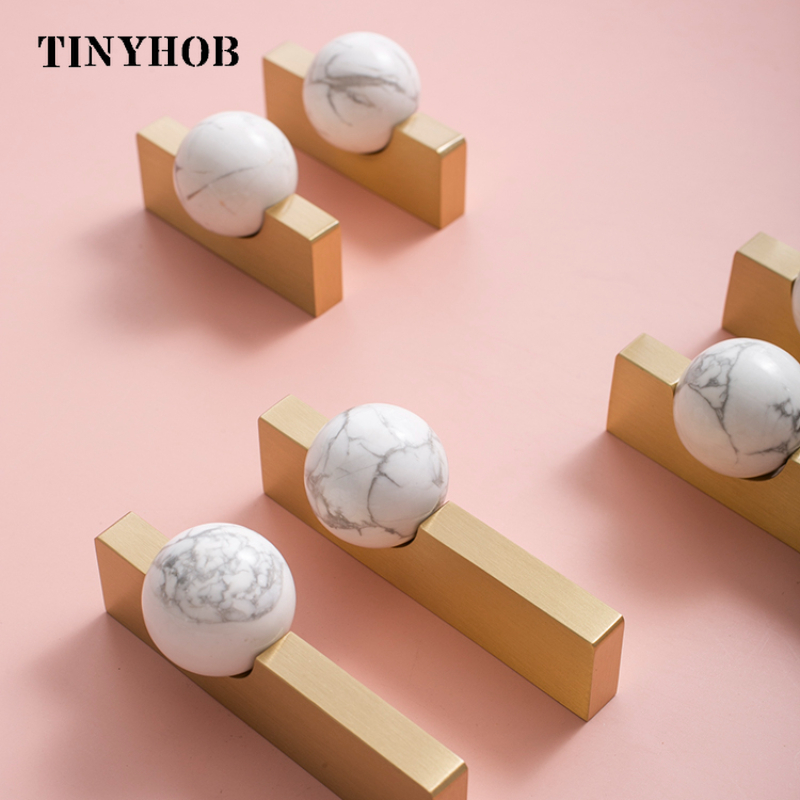 Beyaz Kristal Top + Pirinç Mob - Furniture Hardware Drop Pulls incelemesi ve fiyatı
