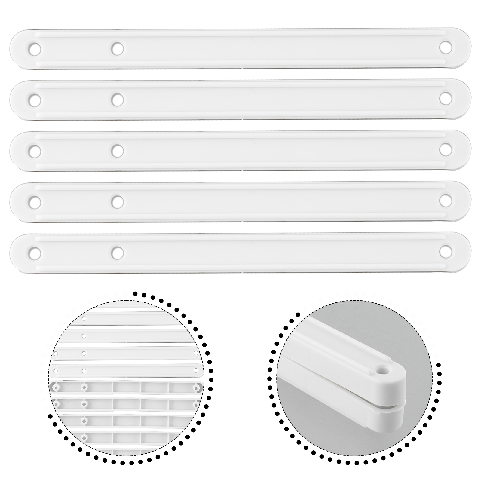 10 adet çekme rayı plastik çek - Furniture Rails Hardware incelemesi ve fiyatı