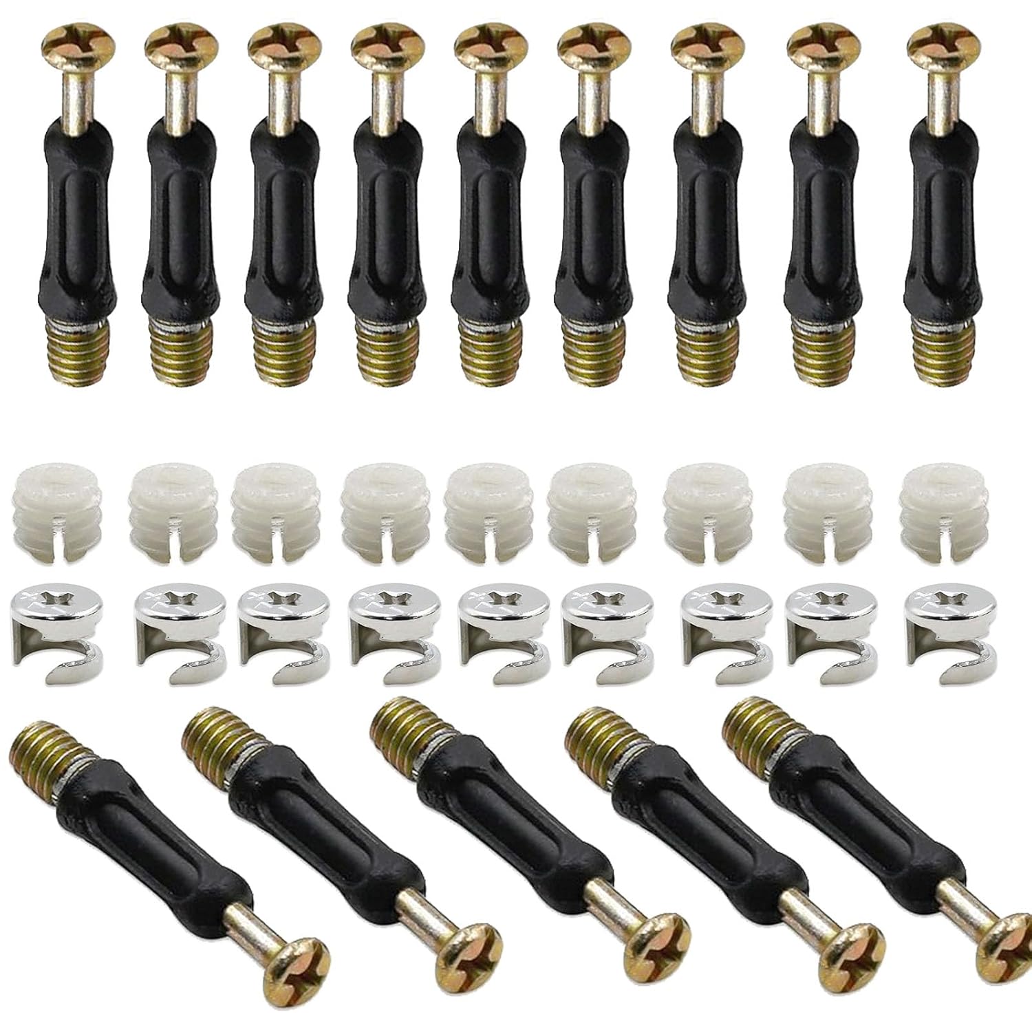 50 Set 3'ü 1 Arada Mobilya Bağ - Furniture Joinery Hardware incelemesi ve fiyatı