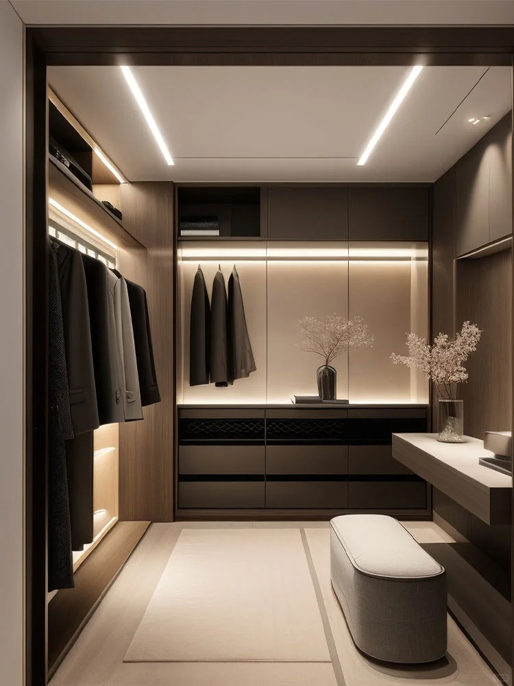 Lüks Açık Tip Soyunma Odası LE - Dtc Furniture Hardware incelemesi ve fiyatı
