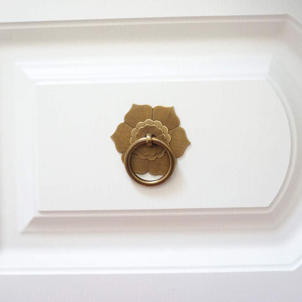 1 adet antik bronz pirinç çekm - Furniture Hardware Drop Pulls incelemesi ve fiyatı