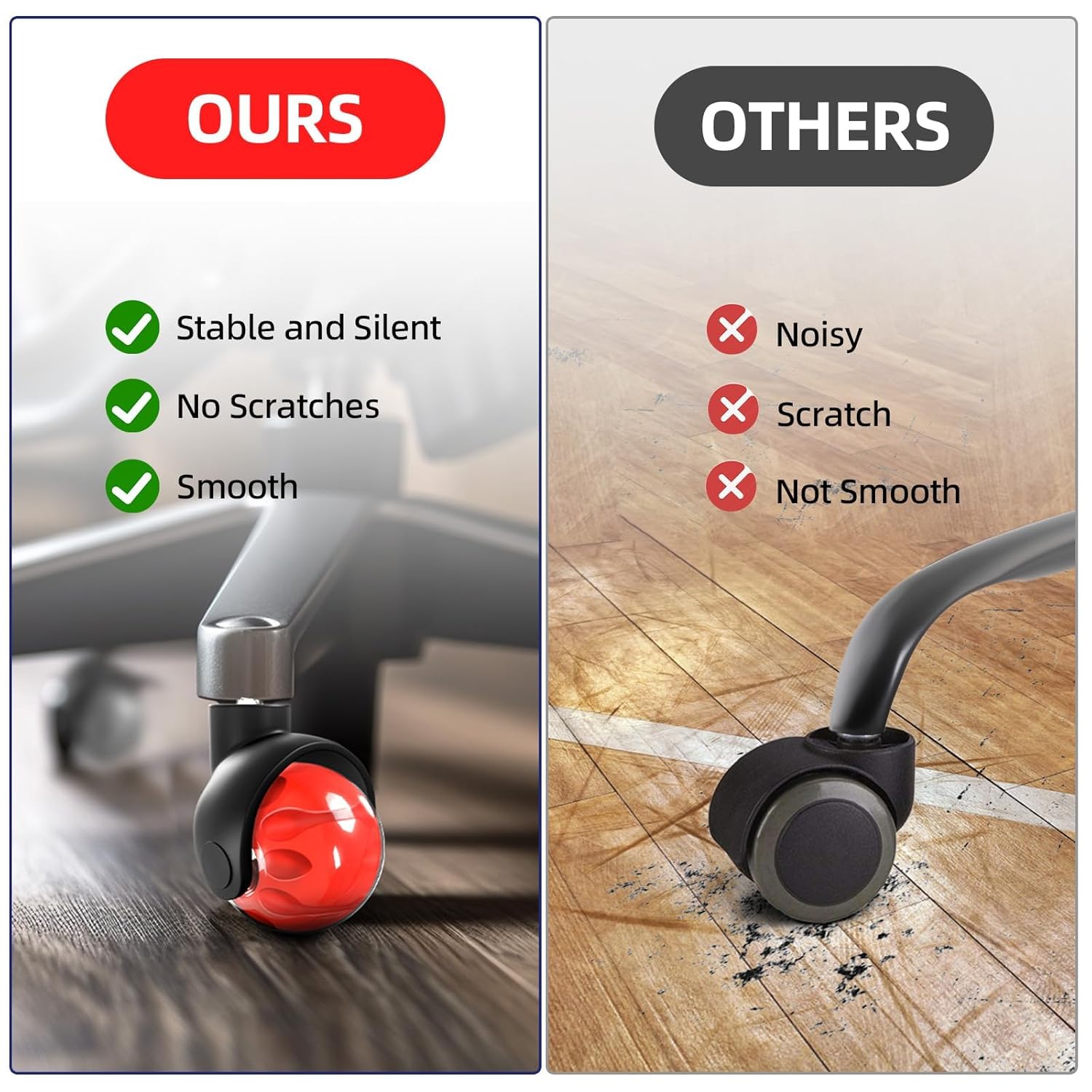(5 Paket) 2 İnç Top Tipi Mobil - Furniture Screw Type incelemesi ve fiyatı