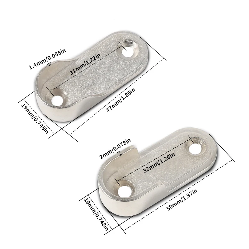 6 adet braket, mobilya donanım - Furniture Rails Hardware incelemesi ve fiyatı