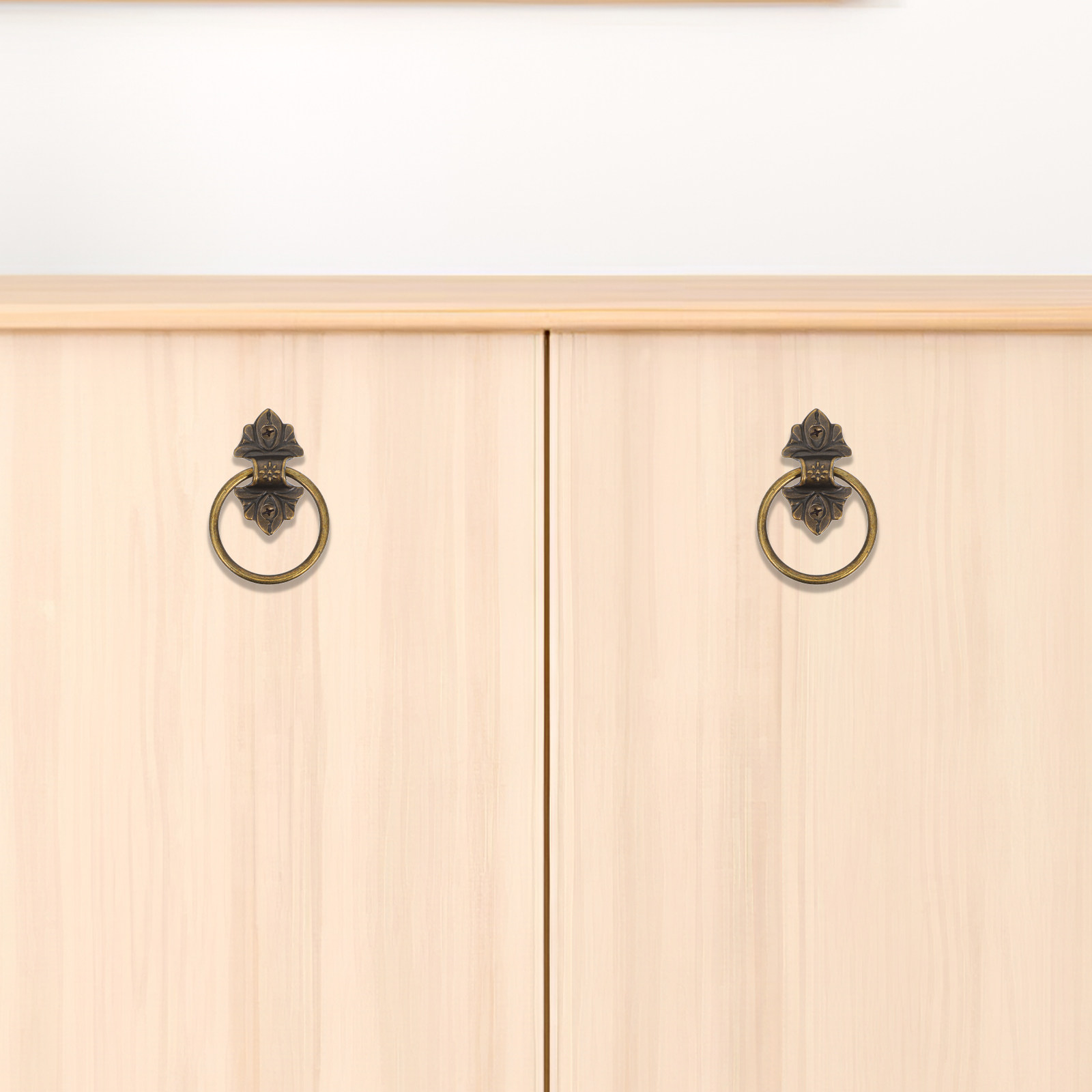 2 Adet Retro Halka Çekme Kolu  - Furniture Hardware Drop Pulls incelemesi ve fiyatı