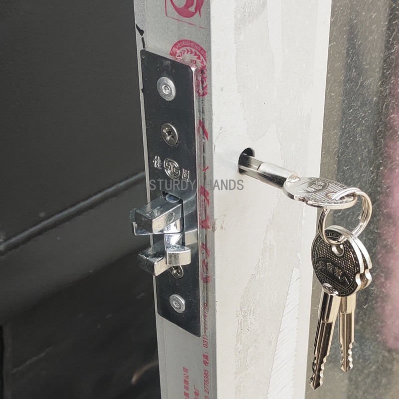 Alaşım pin kilidi sürgülü kapı - Furniture Sliding Door Hardware incelemesi ve fiyatı